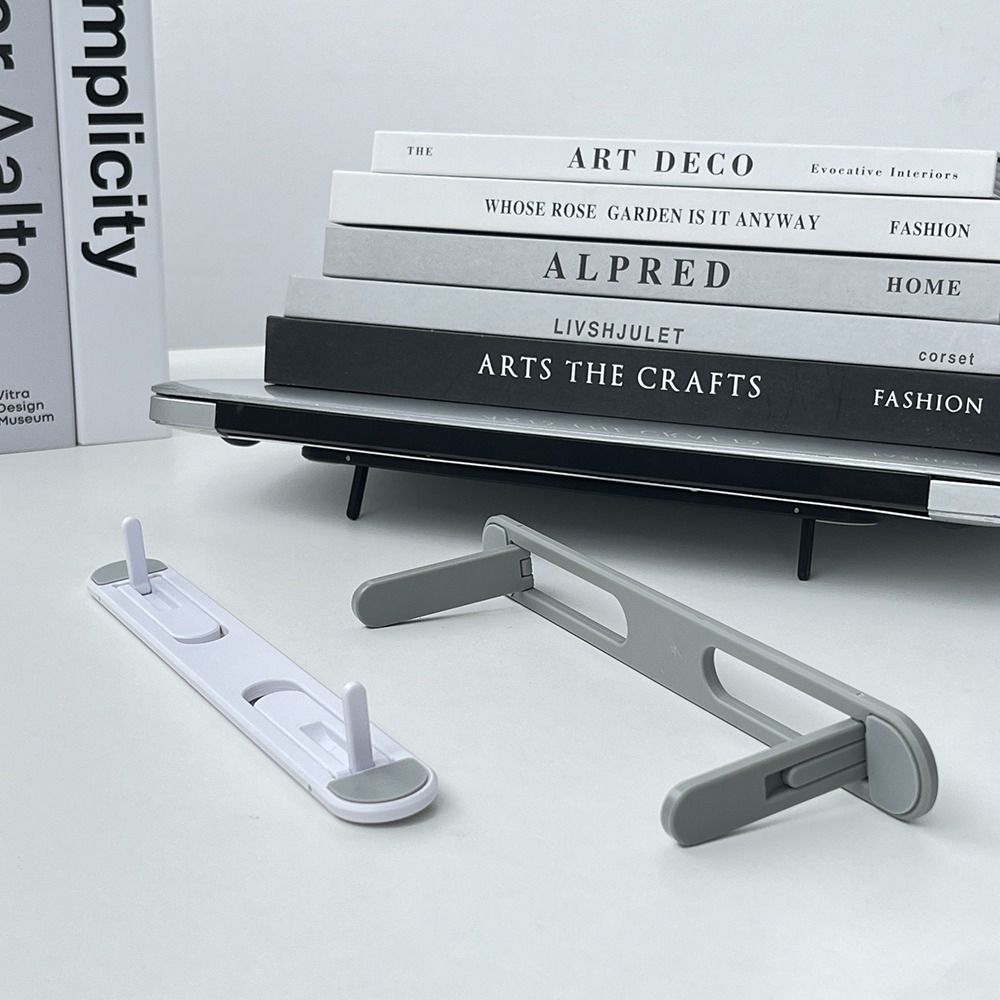 Laptop Stand Riser - Support d'ordinateur portable invisible pliable et