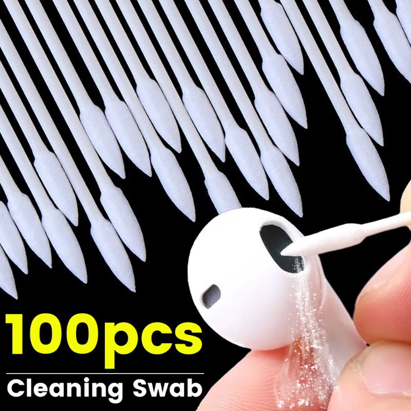 Laptop Accessories Cleaning Kit - Bâton de coton à double tête