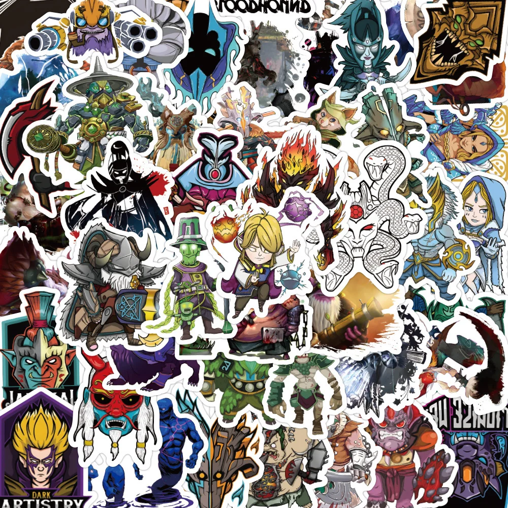 Laptop Accessories Cool - 10/50 pièces Dota 2 jeu drôle