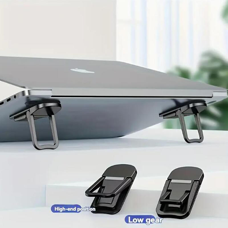 Laptop Stand Riser - Support pliable pour ordinateur portable, double