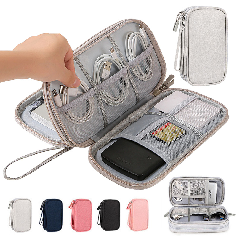 Cable Management Bag - Sac de rangement numérique portable multicolore