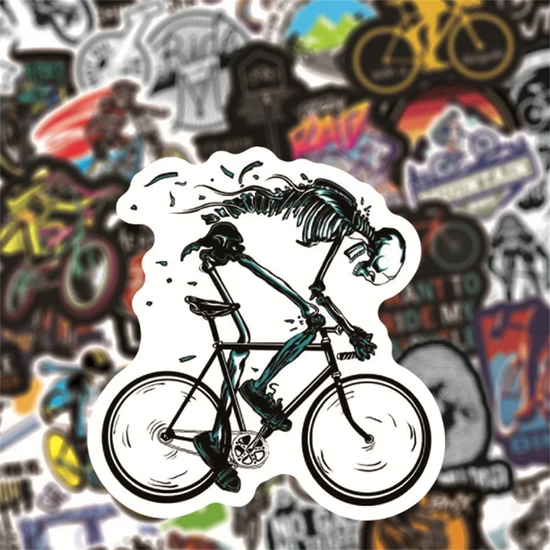 50 pièces autocollants de vélo - Laptop Accessories Cool avis et prix