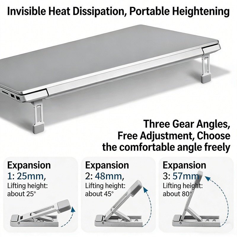 Support portable mini invisibl - Laptop Stand Riser avis et prix