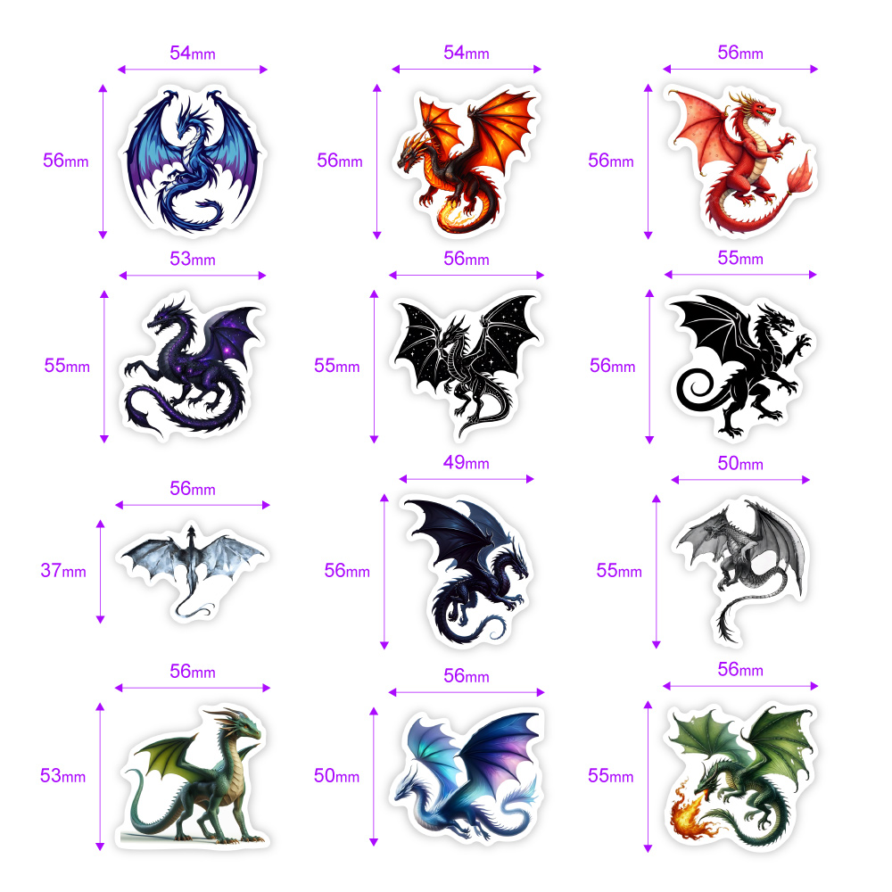 Autocollants Fantaisie Dragon  - Laptop Accessories Cool avis et prix