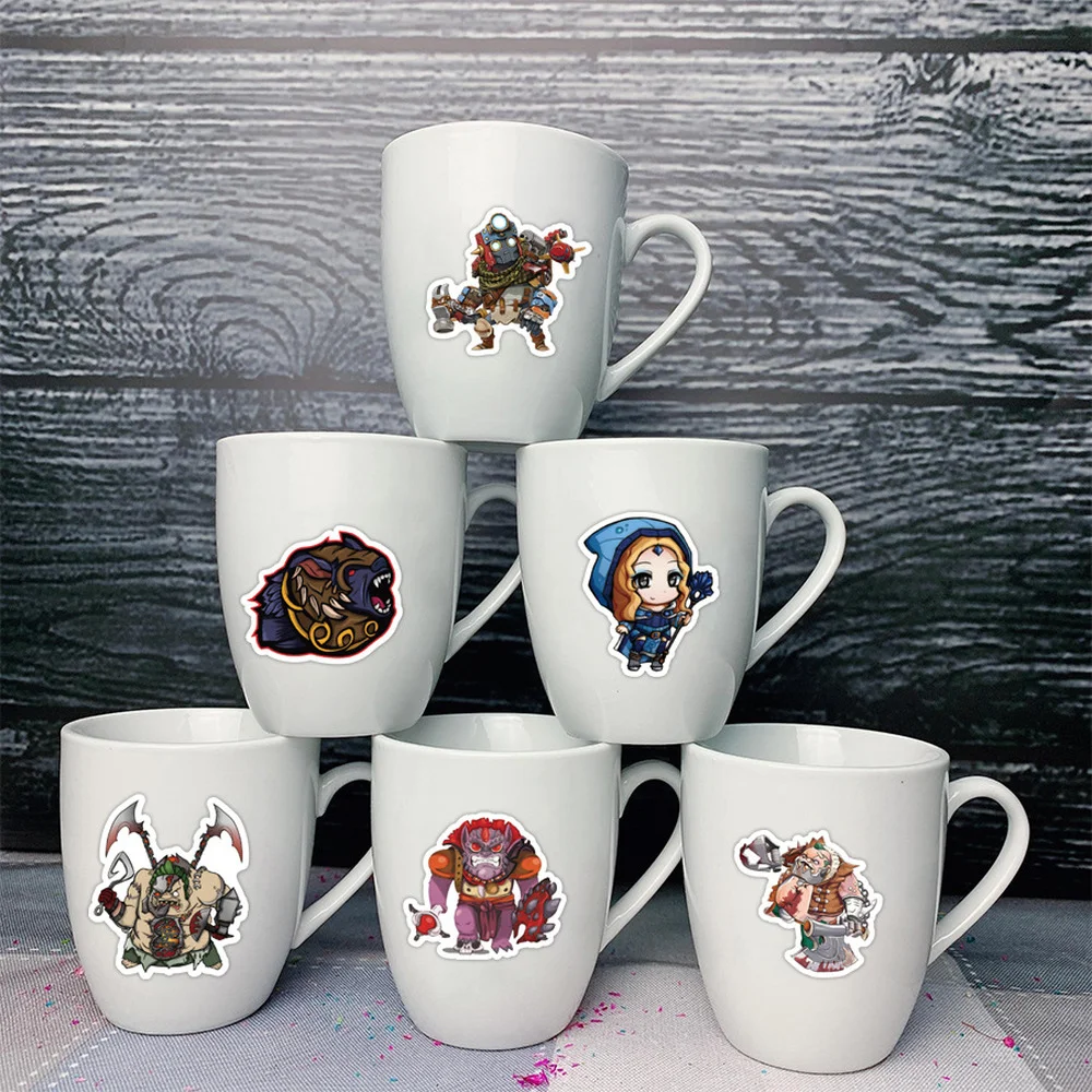 10/50 pièces Dota 2 jeu drôle  - Laptop Accessories Cool avis et prix