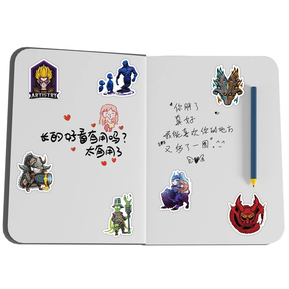 10/50 pièces Dota 2 jeu drôle  - Laptop Accessories Cool avis et prix