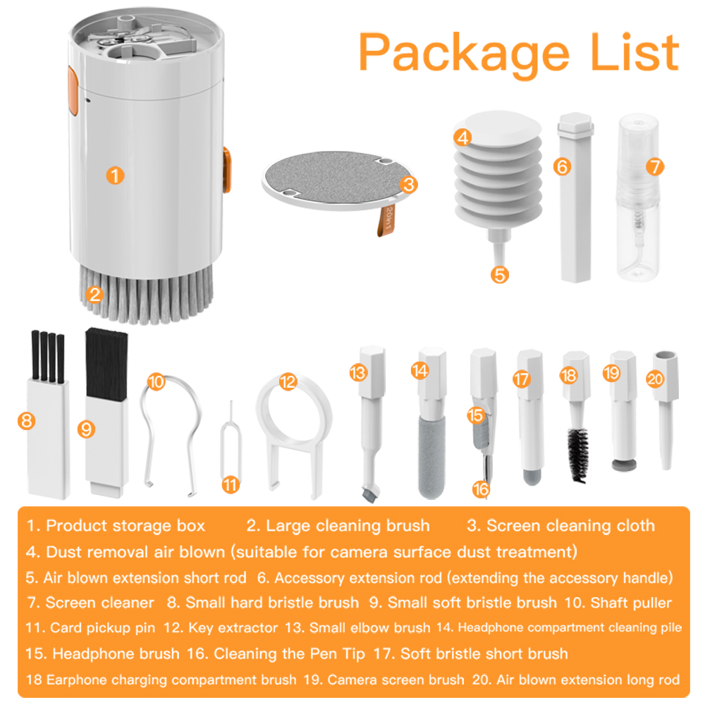 Kit d'outils de nettoyage élec - Laptop Accessories Cleaning Kit avis et prix